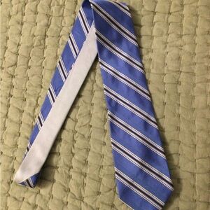Classic Blue Striped Men's Tie
